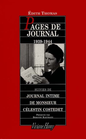Pages de journal. 1939-1944