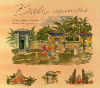 Bali aquarelles