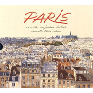 Paris. Coffret 3 livres : Toits de Paris ; Jardins de Paris ; Paris