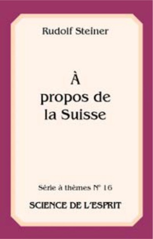 A propos de la Suisse. Série à thème n° 16