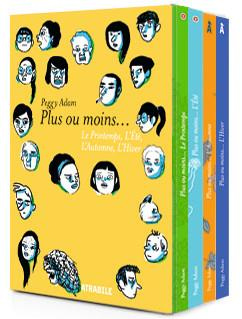 Plus ou moins... : Coffret 4 volumes : Le Printemps ; L'Eté ; L'Automne ; L'Hiver