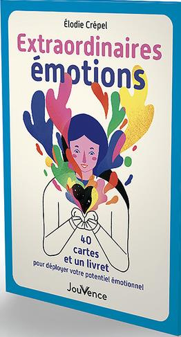 Extraordinaires émotions. Coffret Livre   40 cartes