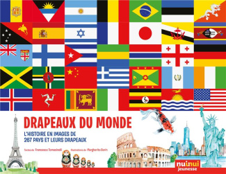 Drapeaux du monde. Histoire des drapeaux avec des images de tous les pays