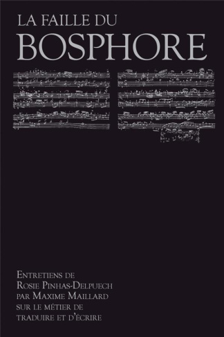 La faille du Bosphore. Entretiens avec Rosie Pinhas Delpuech sur le métier de traduire et d'écrire