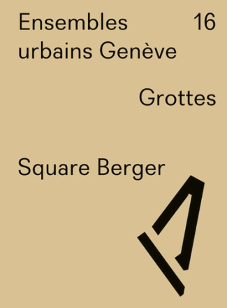 Grottes. Square Berger, Textes en français et anglais