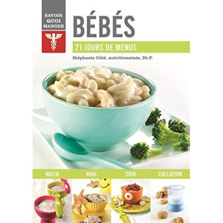 Bébés. 21 jours de menus