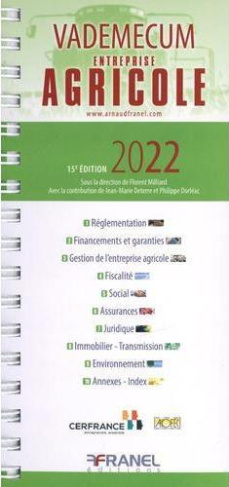 Vademecum de l'entreprise agricole. Edition 2023