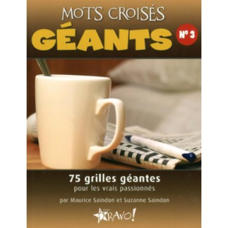 Mots croisés géants. Tome 3