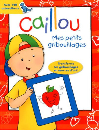 Mes petits gribouillages Caillou. Avec 140 autocollants