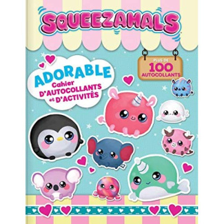Squeezamals. Avec plus de 100 autocollants
