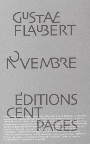 Novembre. Fragments de style quelconque