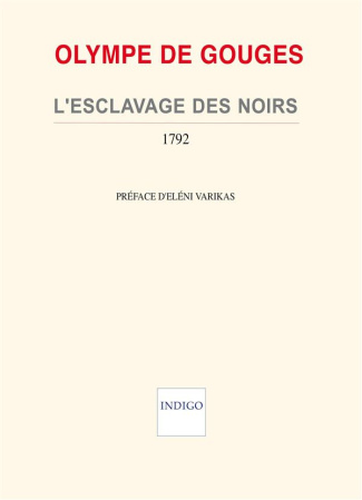 ESCLAVAGE DES NOIRS 1792