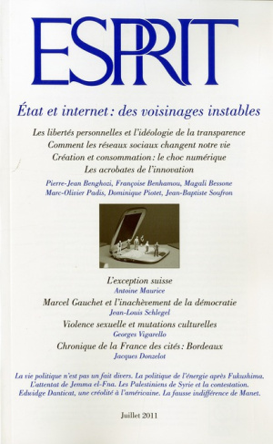 Esprit N° 376, Juillet 2011 : Etat et internet : des voisinages instables