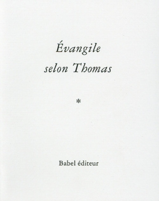 Evangile selon Thomas
