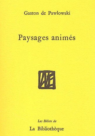 Paysages animés