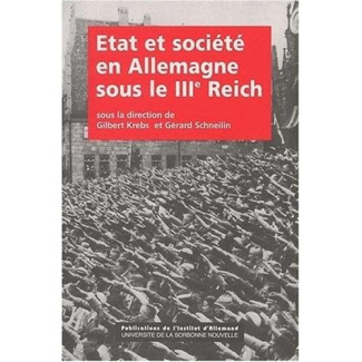 Etat et société en Allemagne sous le IIIe Reich