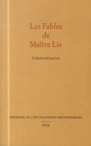 Les Fables de Maître Lie