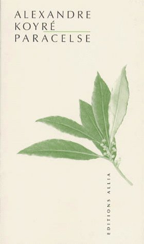 Paracelse. (1493-1541)