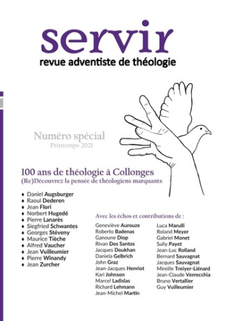 Servir - Revue adventiste de théologie N° 8, printemps 2021