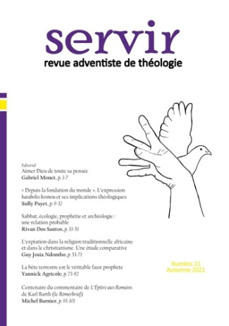 Servir N°11. Revue adventiste de théologie - Automne 2022