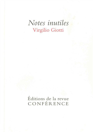 Notes inutiles