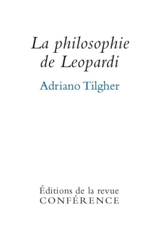 La philosophie de Léopardi