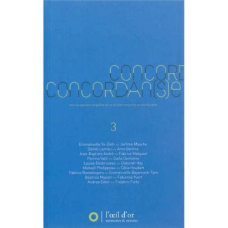 Concordan(s)e. Volume 3, Une aventure singulière où un écrivain rencontre un chorégraphe, Edition 20