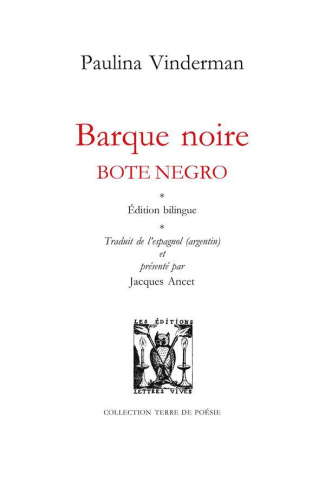 Barque noire. Edition bilingue français-espagnol
