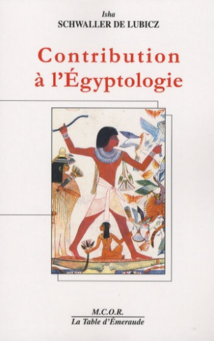 Contribution à l'Egyptologie