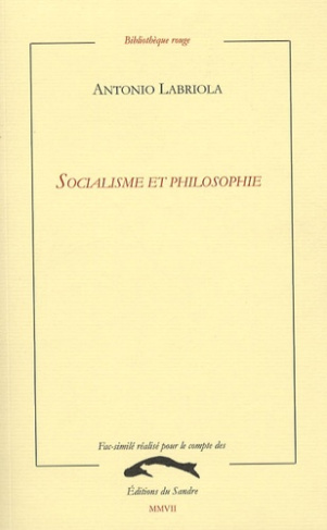SOCIALISME ET PHILOSOPHIE