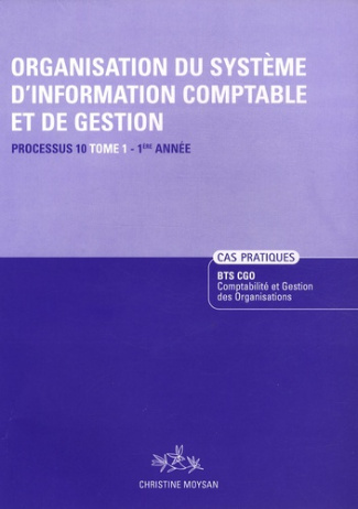 ORGANISATION DU SYSTEME D'INFORMATION COMPTABLE ET DE GESTION T1. ENONCE-POCHETT
