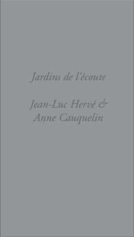 Les jardins de l'écoute. Avec 1 CD-ROM