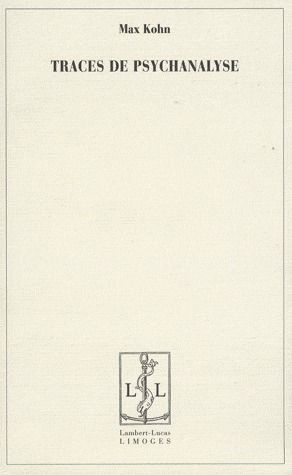 Traces de psychanalyse