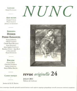 Nunc N° 24, Juillet 2011 : Dossier PIerre Emmanuel