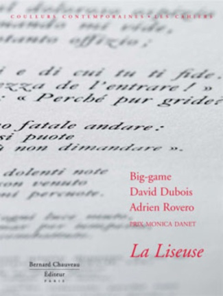 La liseuse. Big Game, David Dubois, Adrien Rovero