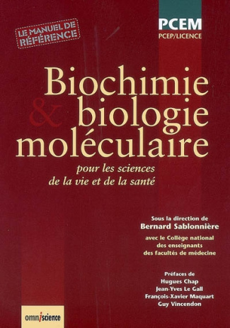 Biochimie et biologie moléculaire. Pour les sciences de la vie et de la santé