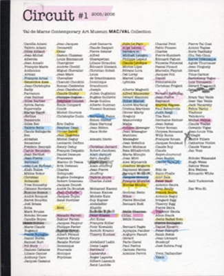 Circuit N° 1, 2005/2006 : Val-de-Marne Contemporary Art Museum. Edition en anglais