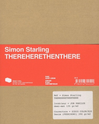 Thereherethenthere, Simon Starling. 2 volumes