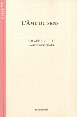 L AME DU SENS LECTURES SUR LE CINEMA