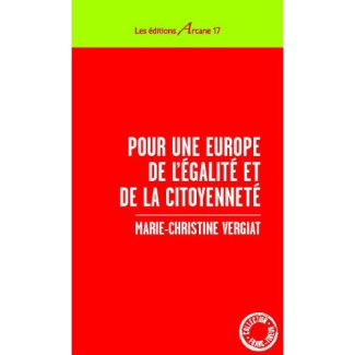 Pour une Europe de l'égalité et de la citoyenneté