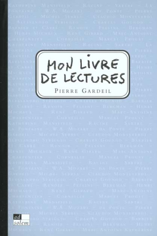 Mon livre de lectures. Quinze nouveaux regards