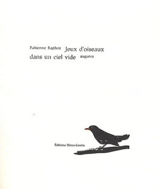 Jeux d'oiseaux dans un ciel vide. Augures