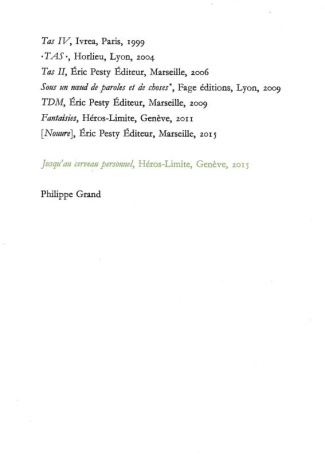 Jusqu'au cerveau personnel. (2003-2013)