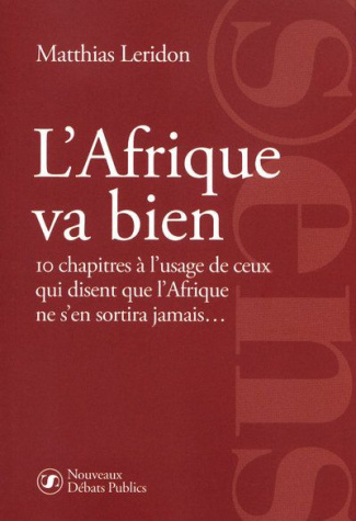 L'Afrique va bien. 10 chapitres à l'usage de ceux qui disent que l'Afrique ne s'en sortira jamais...