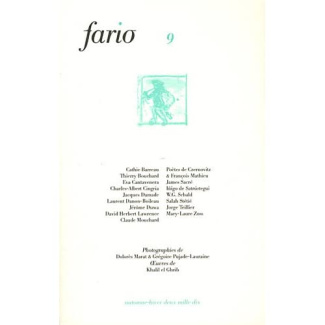 Fario N° 9, Automne-hiver 2011