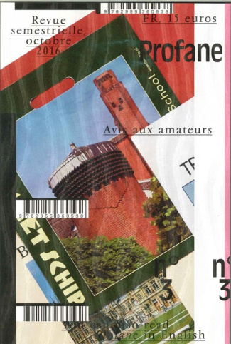 Profane N° 3, octobre 2016