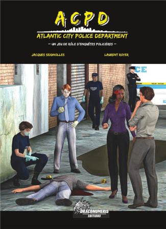 ACPD - Atlantic City Police Department. Jeu de rôle d'enquêtes policières