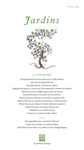 Jardins N° 13 : La mémoire