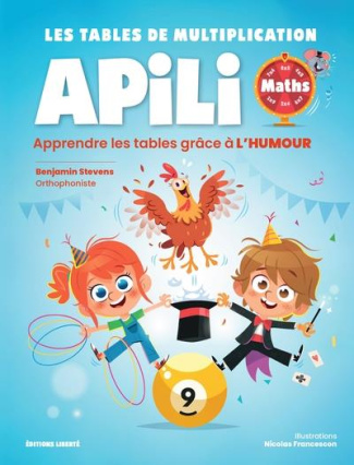 TABLES DE MULTIPLICATION APILI - APPRENDRE LES TABLES GRACE A L'HUMOUR