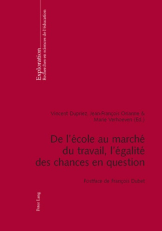 De l'école au marché du travail, l'égalité des chances en question